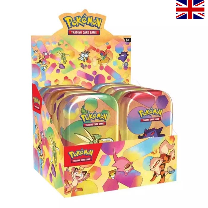 Scarlet & Violet - Pokémon 151 Mini Tins Display - Englisch