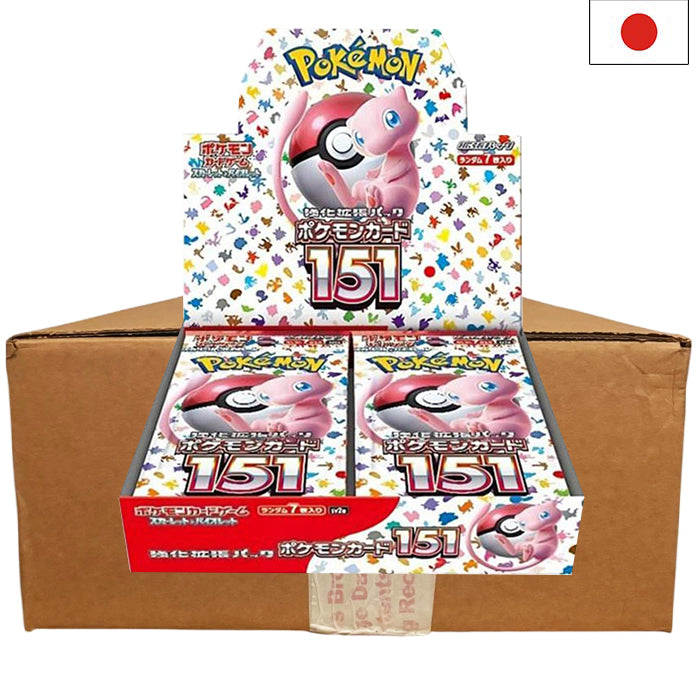 Scarlet & Violet - Pokemon 151 sv2a Display Sealed Case - Japanisch