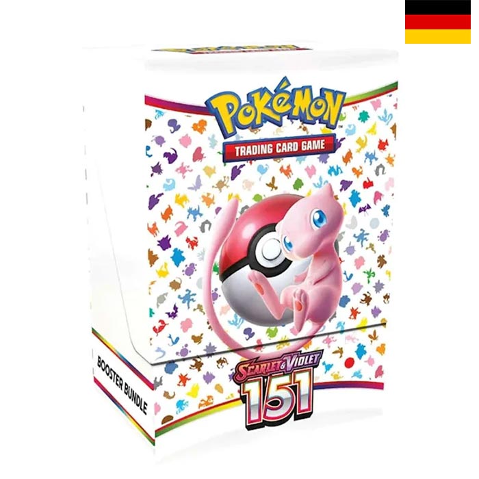 Karmesin & Purpur - Pokémon 151 6er Booster Bundle - Deutsch