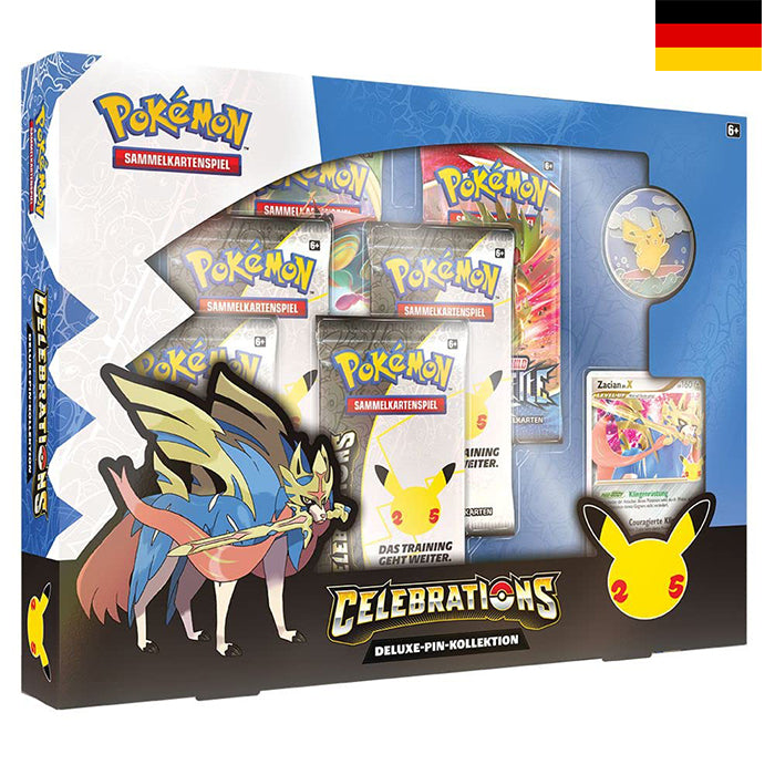 Celebrations Deluxe Pin Kollektion - Deutsch