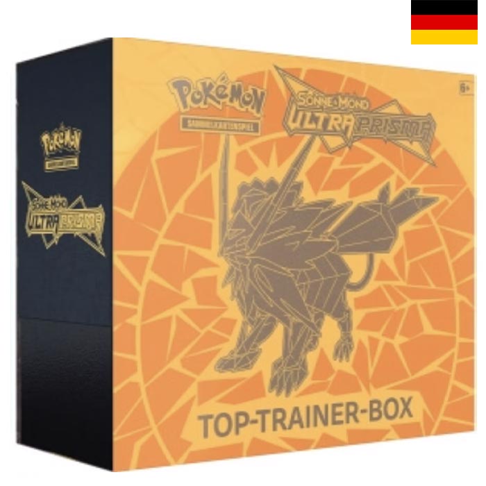 Sonne & Mond - Ultra Prisma Dusk Mane Necrozma Top Trainer Box - Deutsch
