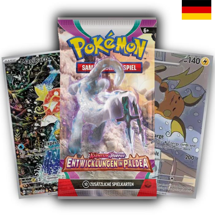 Karmesin & Purpur - Entwicklung in Paldea Booster - Deutsch
