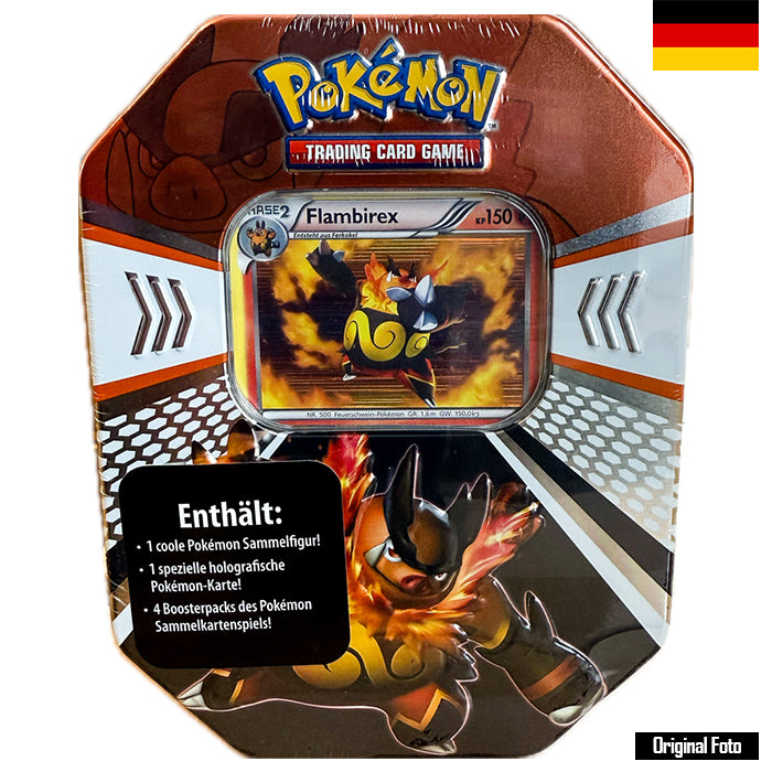 Evolved Battle Action Emboar Tin - Deutsch