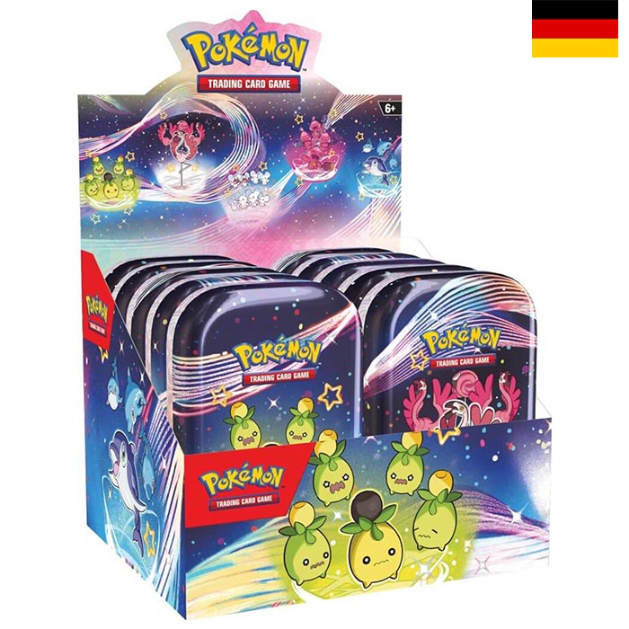 Karmesin & Purpur - Paldeas Schicksale Mini Tin Display - Deutsch