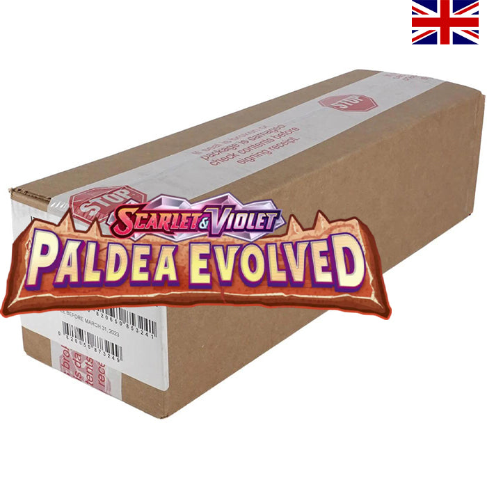 Scarlet & Violet - Paldea Evolved 36er Display Sealed Case - Englisch