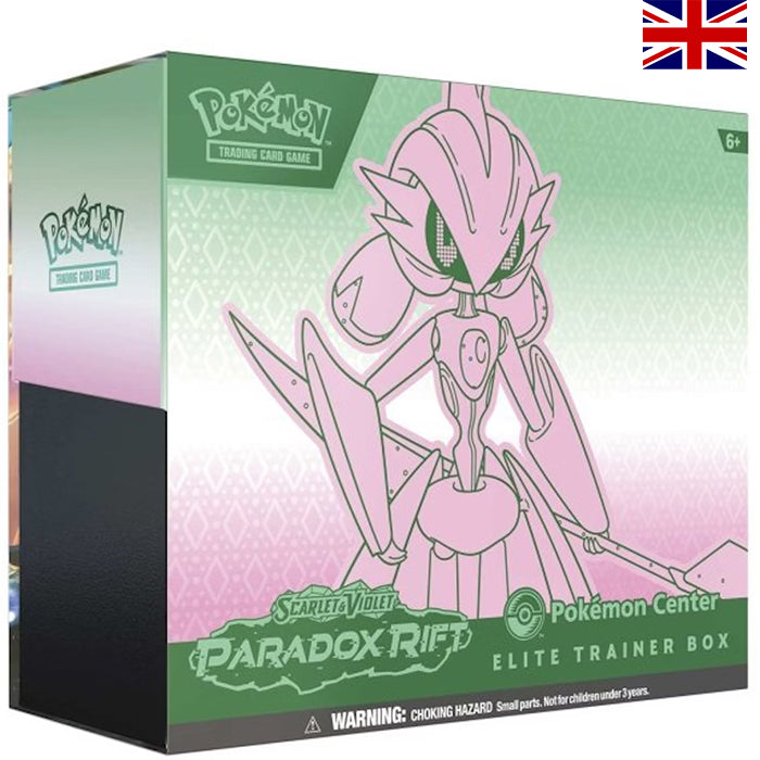 Scarlet & Violet - Paradox Rift Iron Valiant Pokemon Center Elite Trainer Box - Englisch