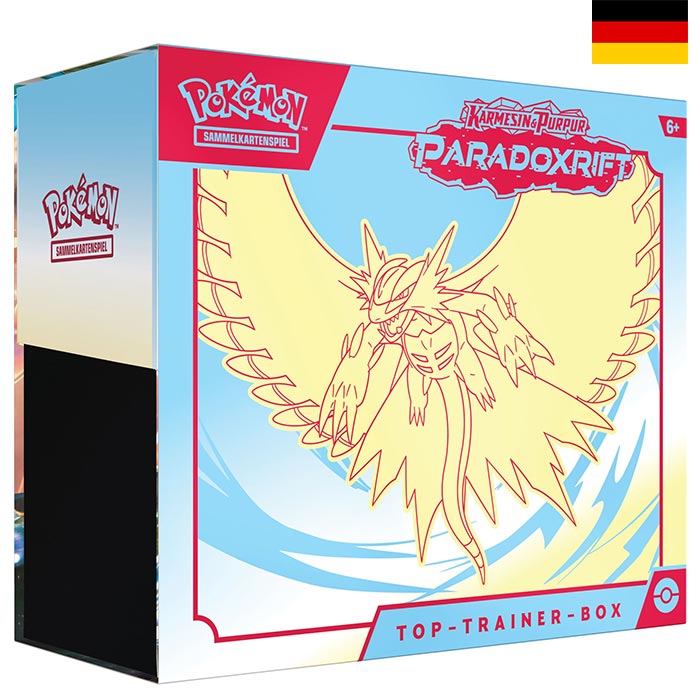 Karmesin & Purpur - Paradoxrift Donnersichel Top Trainer Box - Deutsch