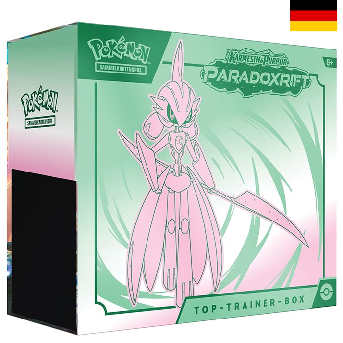 Karmesin & Purpur - Paradoxrift Eisenkrieger Top Trainer Box - Deutsch