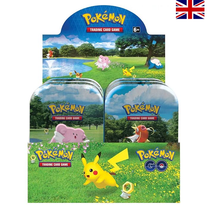Pokémon GO: Mini Tin Display - Englisch