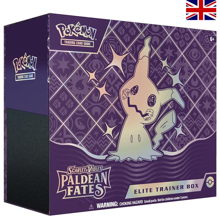 Scarlet & Violet - Paldean Fates Elite Trainer Box - Englisch