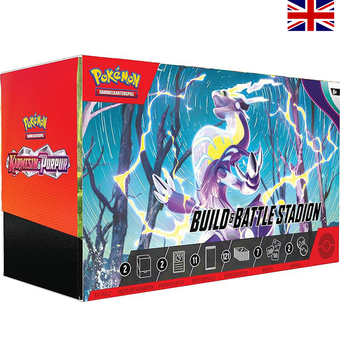 Scarlet & Violet Build & Battle Stadium Box - Englisch