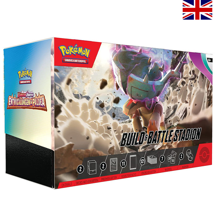 Paldea Evolved Build & Battle Stadium Box - Englisch