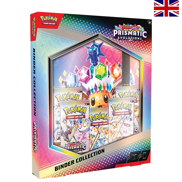 Scarlet & Violet - Prismatic Evolution Binder Collection - Englisch