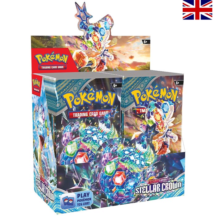Scarlet & Violet - Stellar Crown 36er Display - Englisch