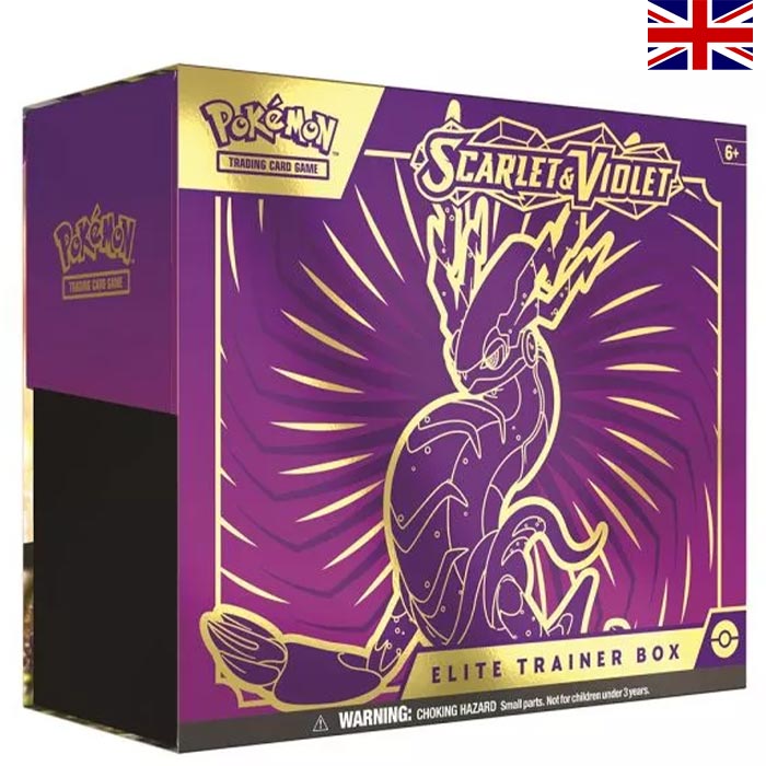 Scarlet & Violet - Miraidon Elite Trainer Box - Englisch