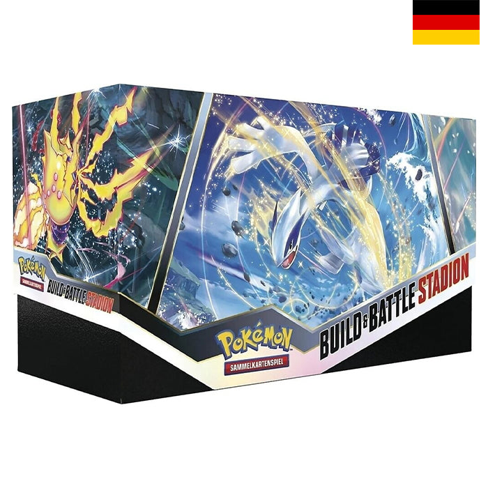 Schwert & Schild - Silberne Sturmwinde Build & Battle Stadium Box - Deutsch