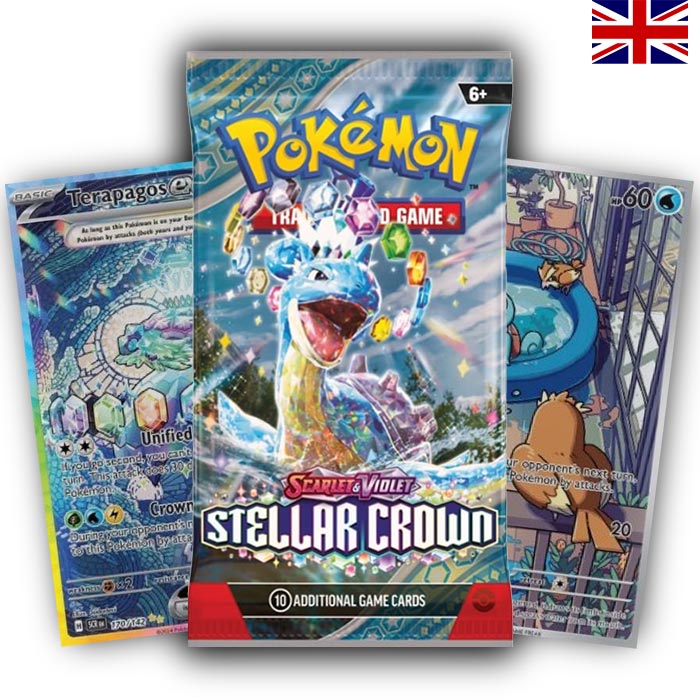 Scarlet & Violet - Stellar Crown Booster - Englisch