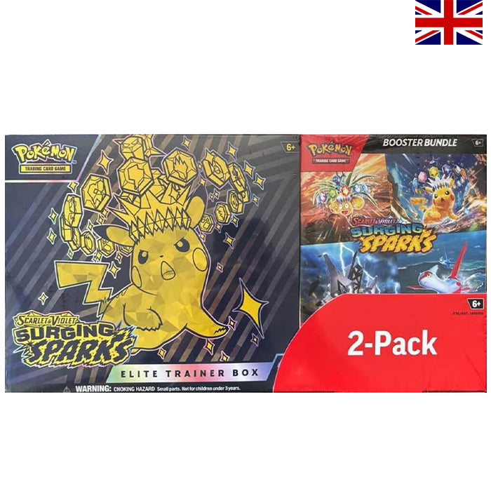 Surging Sparks Elite Trainer Box & Booster Bundle Costco 2-Pack - Englisch