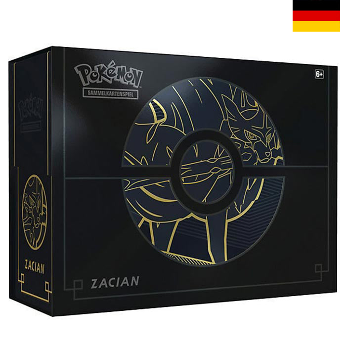 24Std Special - Schwert & Schild - Top Trainer Box PLUS - Zacian - Deutsch