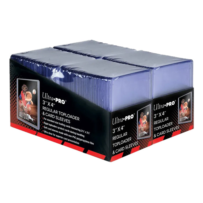 Ultra Pro - 200 Regular Toploader + 200 Soft Sleeves