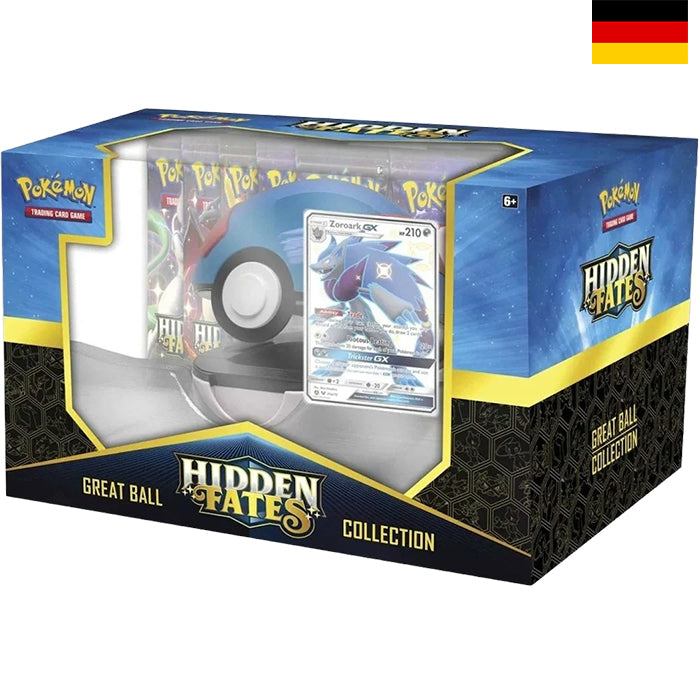 Verborgenes Schicksal: Shiny Zoroark GX Poke Ball Kollektion - Deutsch
