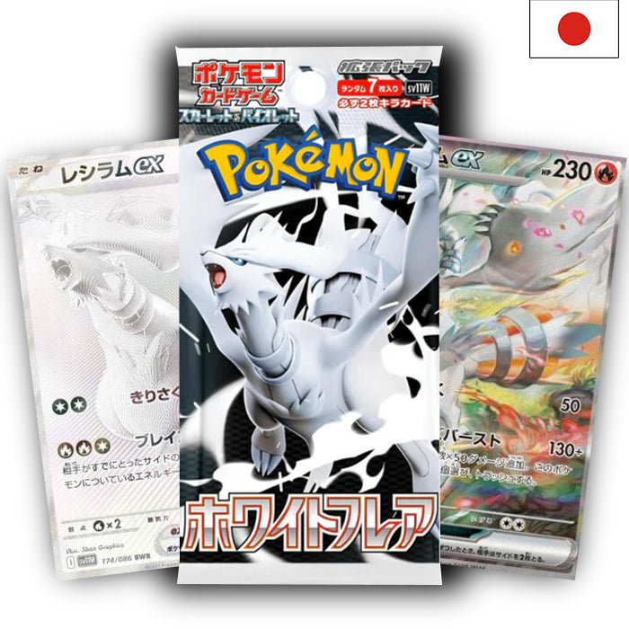 Scarlet & Violet - White Flare sv11w Booster - Japanisch