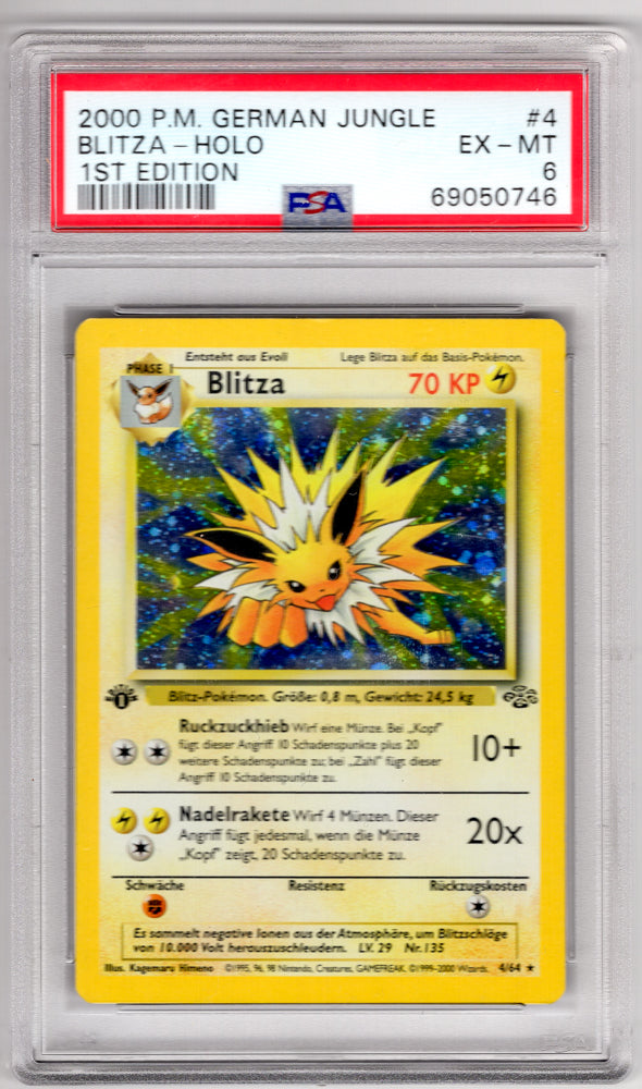 Blitza 2000 #4 1st Edition PSA 6 - Deutsch