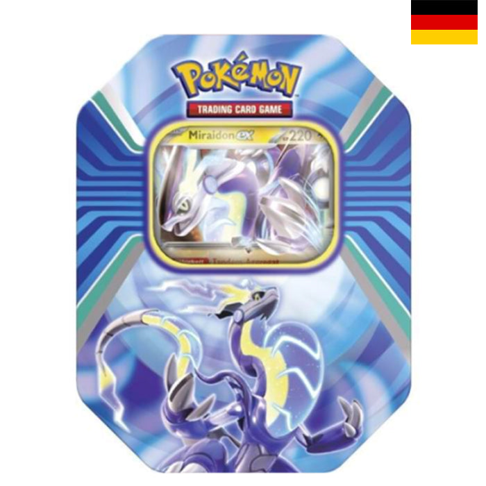 Paldea Legends Tins: Miraidon ex Tin-Box - Deutsch