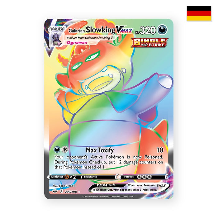 Galarian Slowking VMAX (CRE 207) - Deutsch