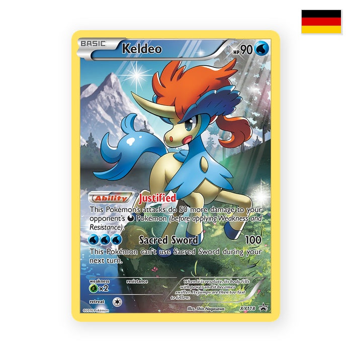 Keldeo (XYPR 118) - Deutsch