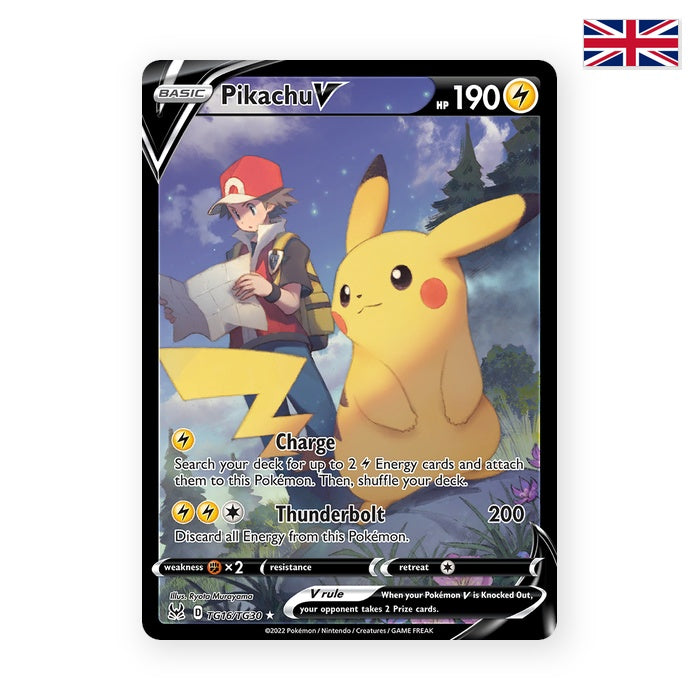 Pikachu V (LOR TG16) - Englisch