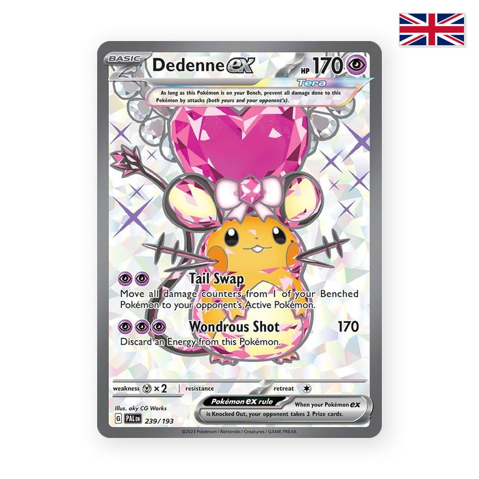Dedenne ex (PAL 239) - Englisch