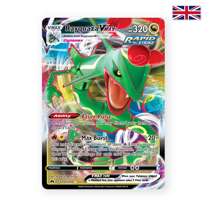 Rayquaza VMAX (CRZ 101) - Englisch