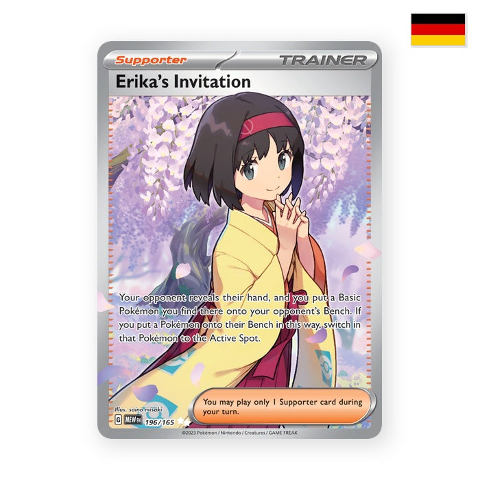 Erikas Einladung (MEW 196) - Deutsch