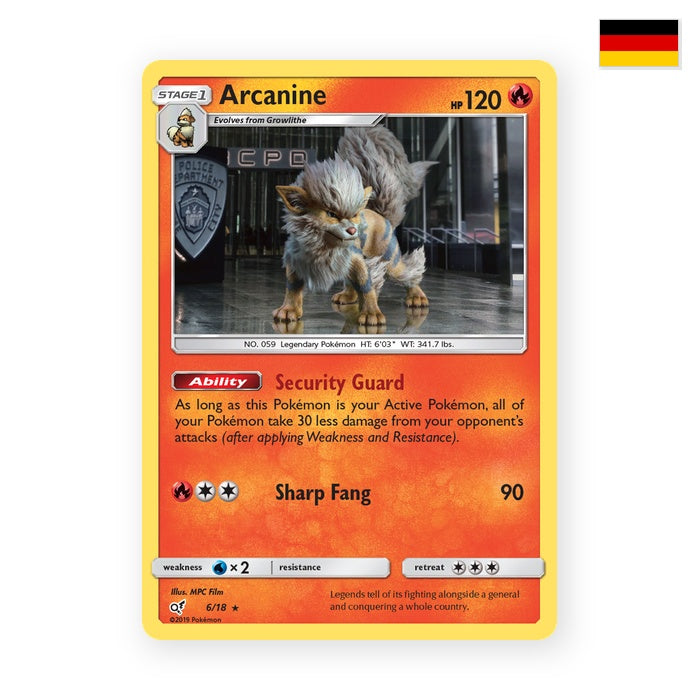 Arcanine (DET 6) - Deutsch
