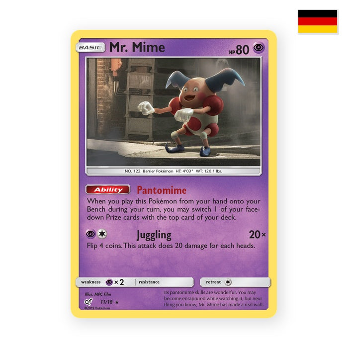 Mr. Mime (DET 11) - Deutsch