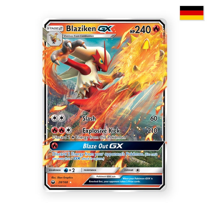 Blaziken GX (CES 28) - Deutsch