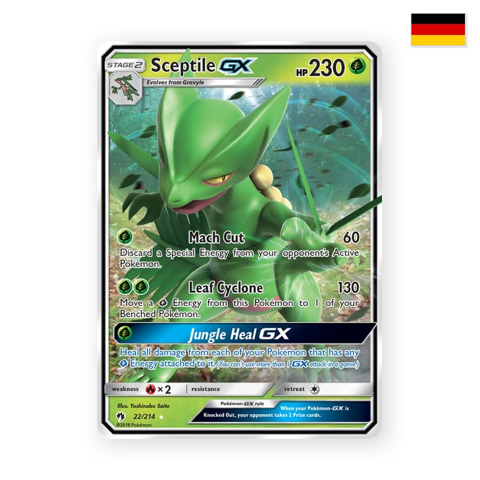 Sceptile GX (LOT 22) - Deutsch