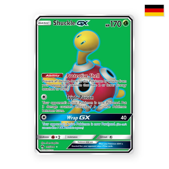 Shuckle GX (LOT 195) - Deutsch