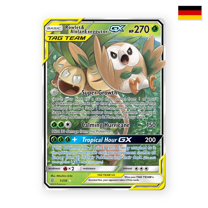 Bauz & Alola-Kokowei-GX GX (UNM 1) - Deutsch