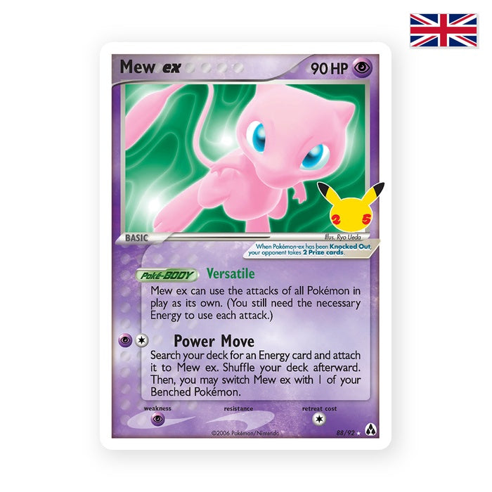 Mew ex (CEL LM 88) - Englisch