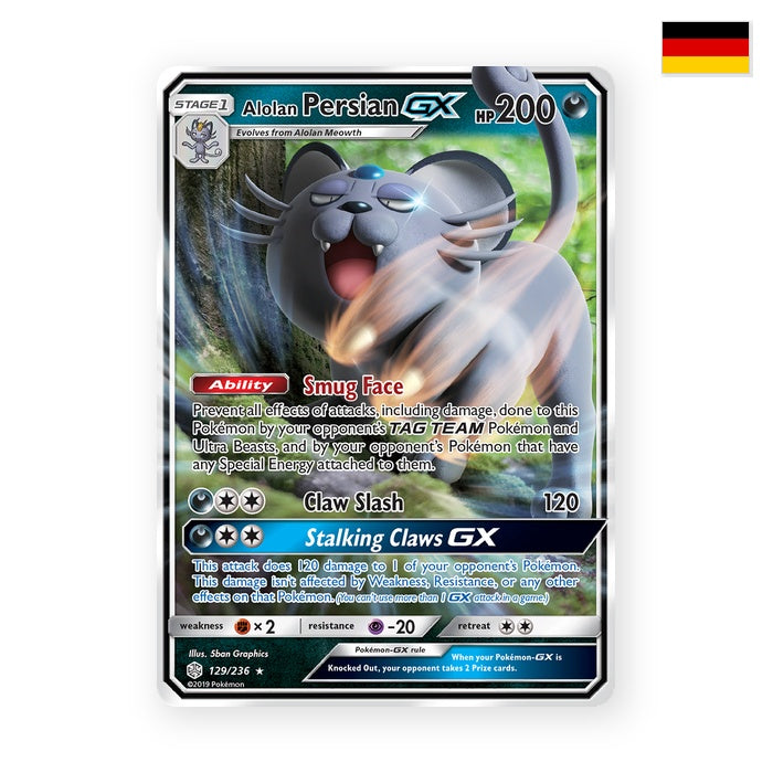 Alolan Persian GX (CEC 129) - Deutsch