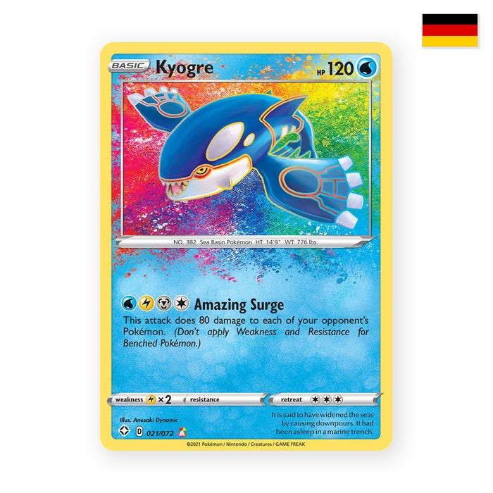 Kyogre (SHF 21) - Deutsch