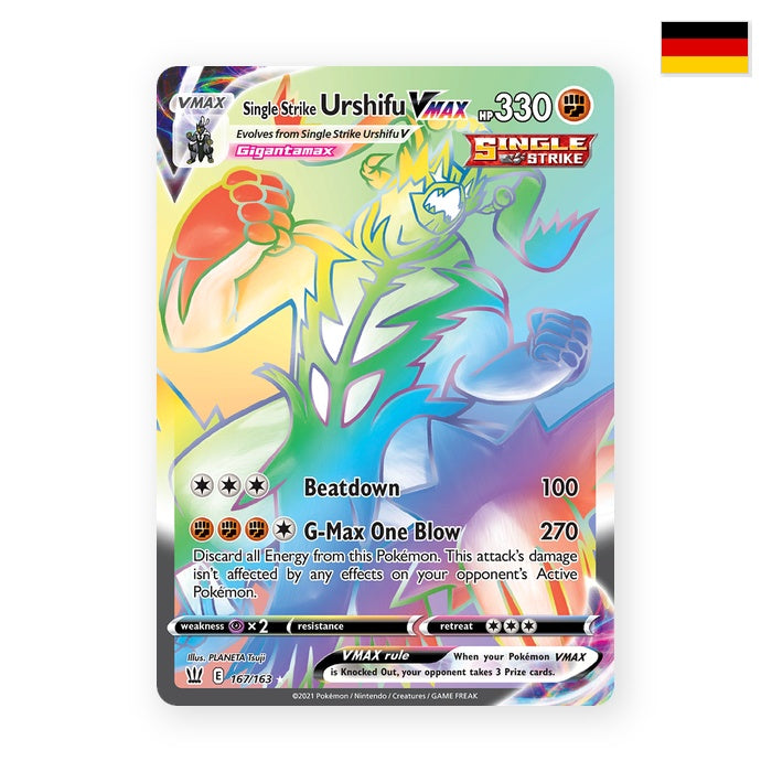 Fokussierter-Angriff-Wulaosu VMAX (BST 167) - Deutsch