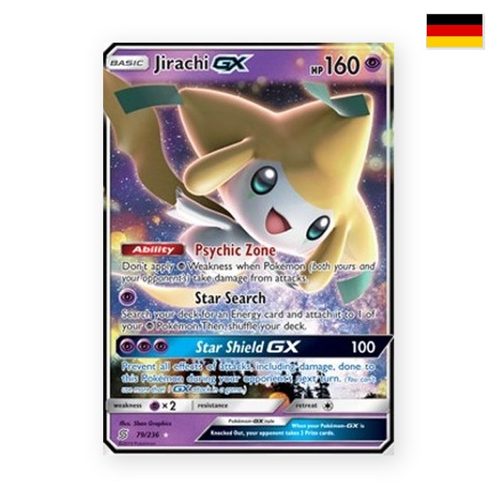 Jirachi GX (UNM 79) - Deutsch