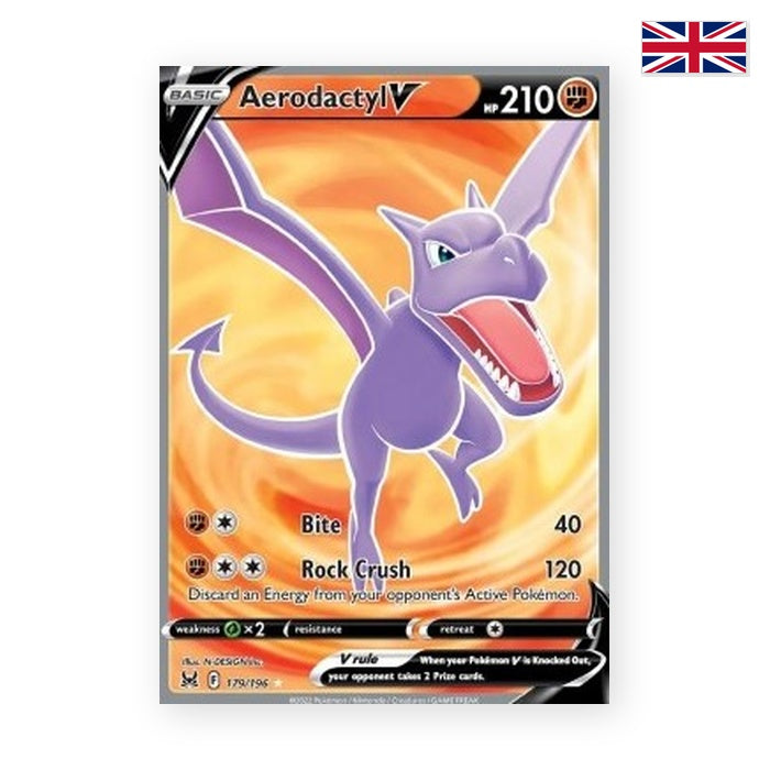 Aerodactyl V (LOR 179) - Englisch
