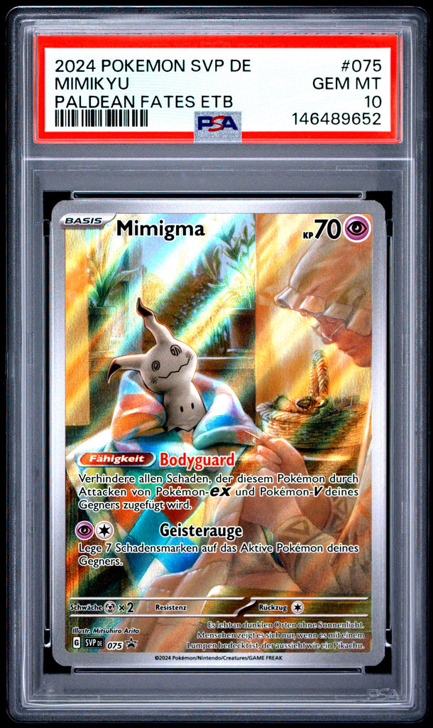 Mimigma 2024 75 PSA 10 - Deutsch