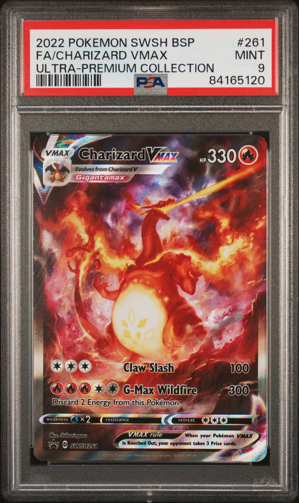 Charizard VMAX 2022 261 PSA 9 - Englisch