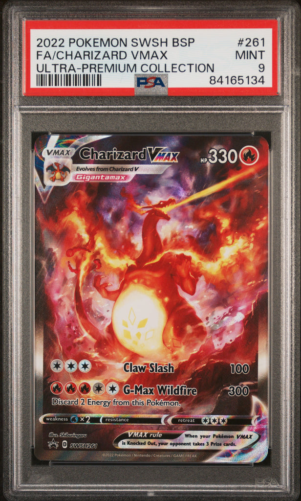 Charizard VMAX 2022 261 PSA 9 - Englisch