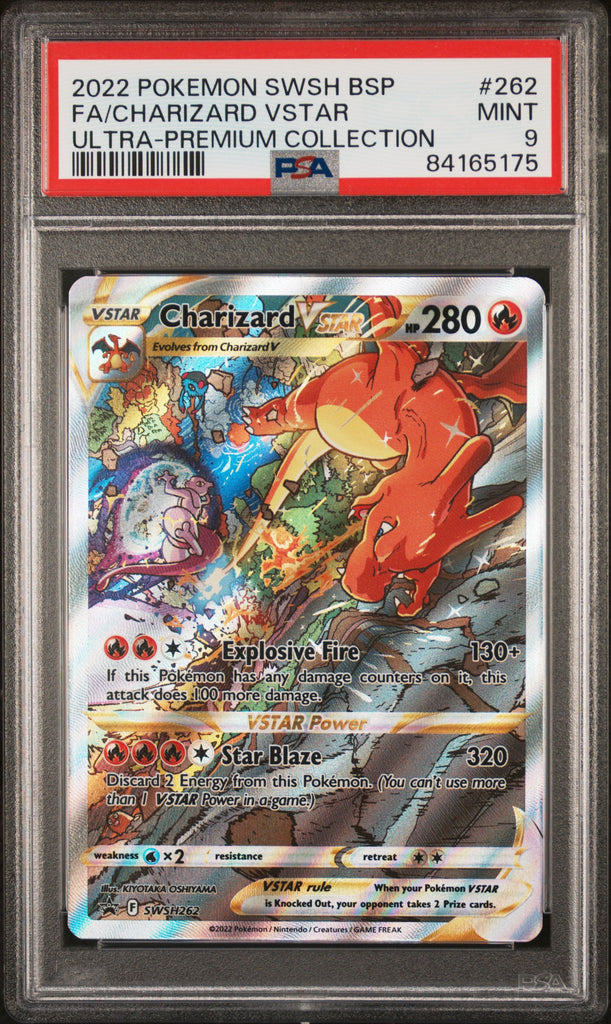 Charizard STAR 2022 262 PSA 9 - Englisch